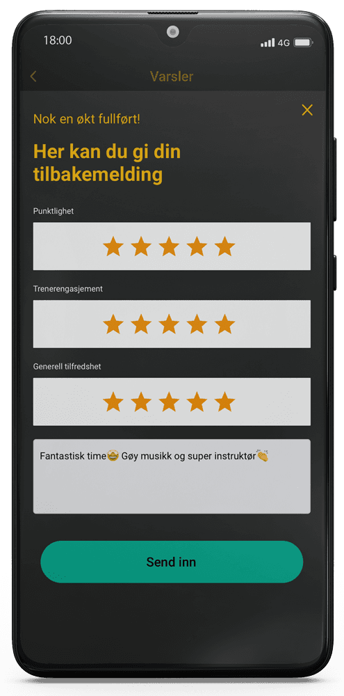 Gi tilbakemelding