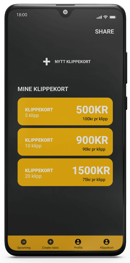 Digitale klippekort